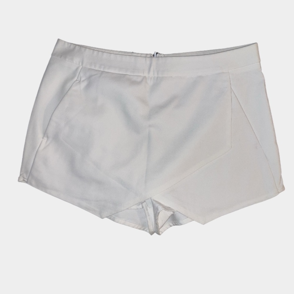 White Skort